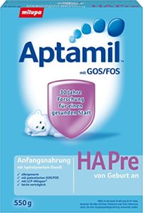 Aptamil HA Pre hypoallergene Anfangsnahrung, 3er Pack (3 x 550 g) - 1