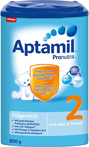 Aptamil Pronutra 2 Folgemilch, nach dem 6. Monat, 4er Pack (4 x 800 g) - 1